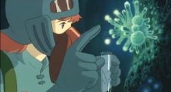 Кадр Наусика из Долины Ветров